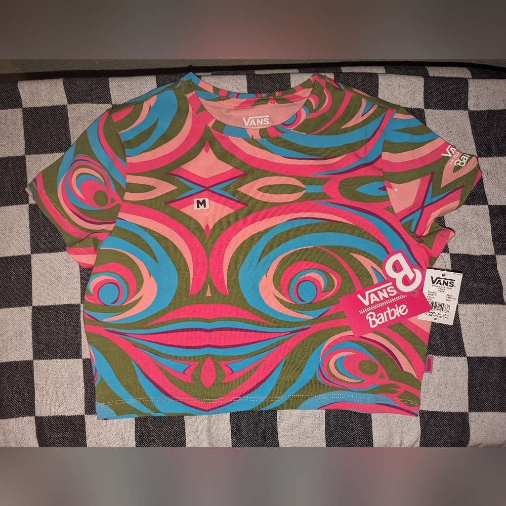 Vans X Barbie Crop top SZ M
